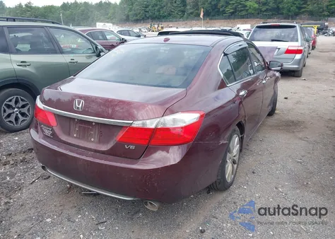 2014 Honda Accord Ex-L V-6 from USA, damaged, VIN 1HGCR3F85EA038019